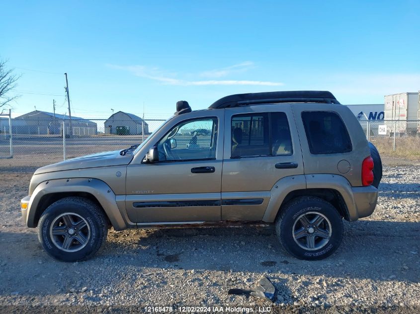 2004 Jeep Liberty Renegade VIN: 1J4GL38K14W219852 Lot: 12165478