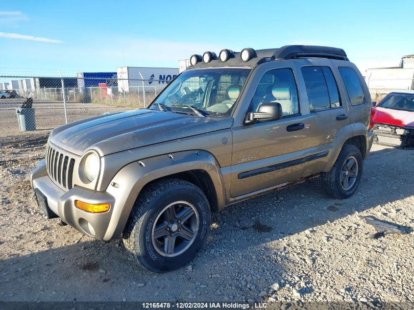 2004 Jeep Liberty Renegade VIN: 1J4GL38K14W219852 Lot: 12165478