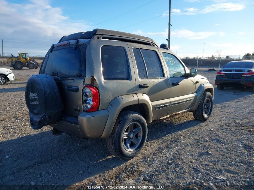 2004 Jeep Liberty Renegade VIN: 1J4GL38K14W219852 Lot: 12165478