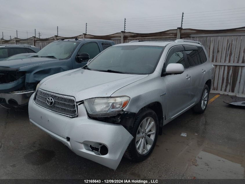 2008 Toyota Highlander Hybrid Limited VIN: JTEEW44A382021015 Lot: 12165643