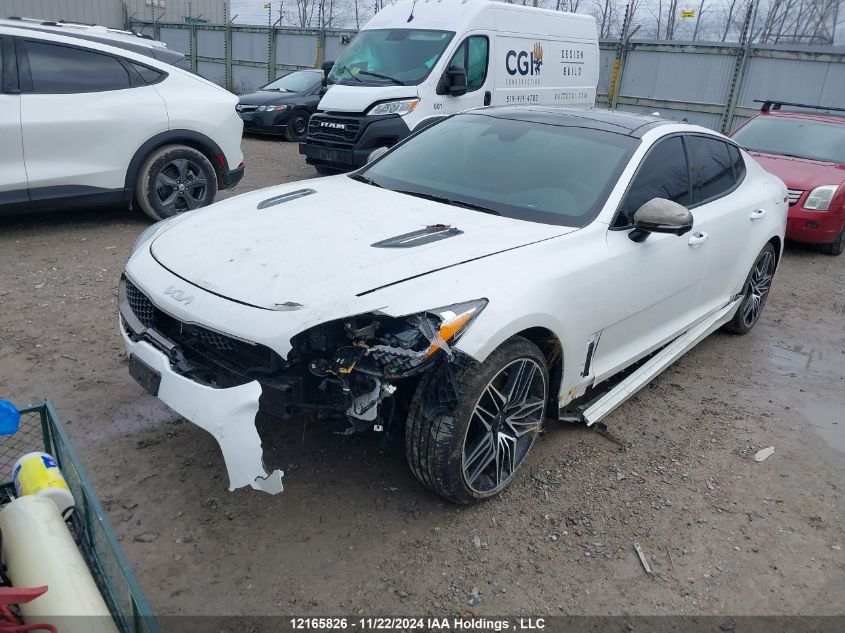 2022 Kia Stinger VIN: KNAE55LC4N6121853 Lot: 12165826