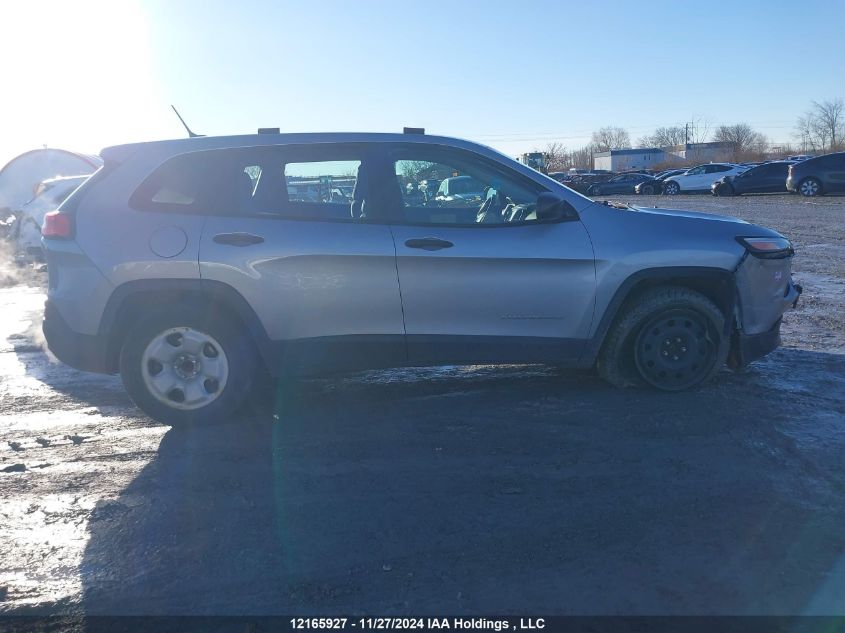 2014 Jeep Cherokee Sport VIN: 1C4PJLAS1EW204159 Lot: 12165927