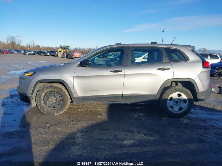 2014 Jeep Cherokee Sport VIN: 1C4PJLAS1EW204159 Lot: 12165927