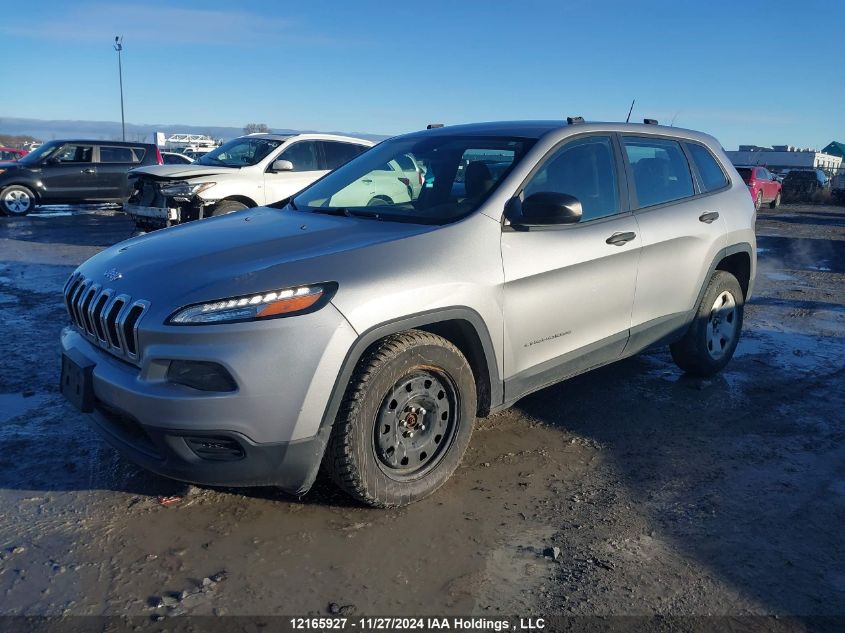 2014 Jeep Cherokee Sport VIN: 1C4PJLAS1EW204159 Lot: 12165927