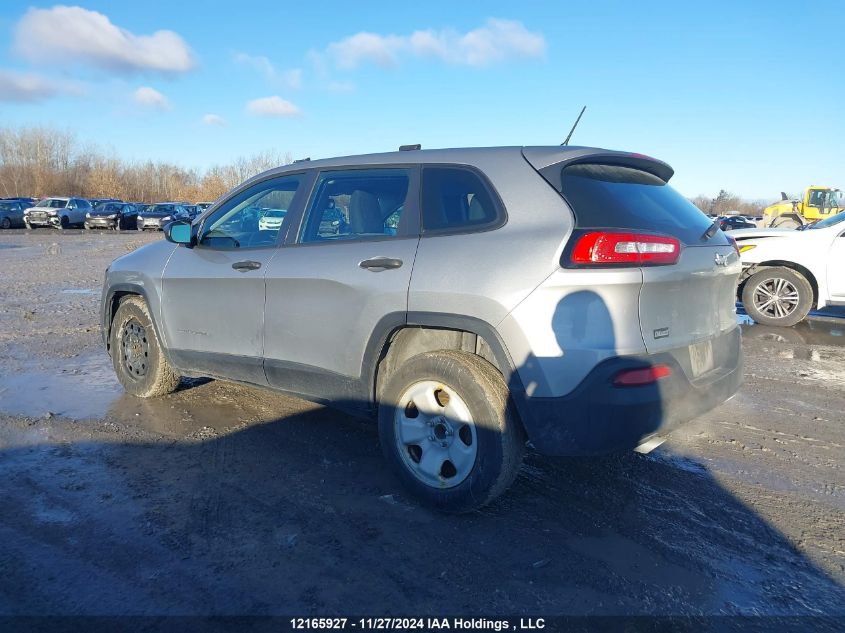 2014 Jeep Cherokee Sport VIN: 1C4PJLAS1EW204159 Lot: 12165927