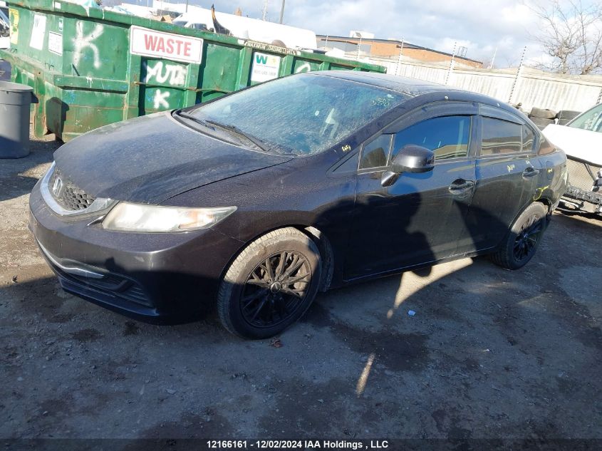 2013 Honda Civic Sdn VIN: 2HGFB2F5XDH012940 Lot: 12166161