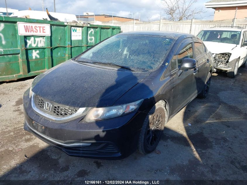 2013 Honda Civic Sdn VIN: 2HGFB2F5XDH012940 Lot: 12166161