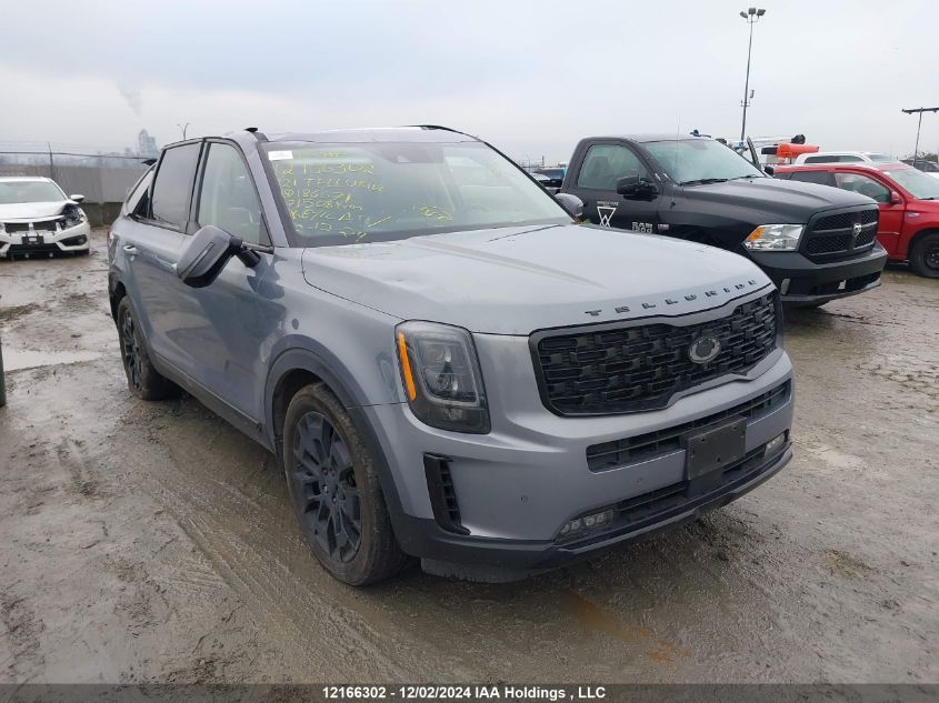 2021 Kia Telluride Sx VIN: 5XYP5DHC1MG186671 Lot: 12166302