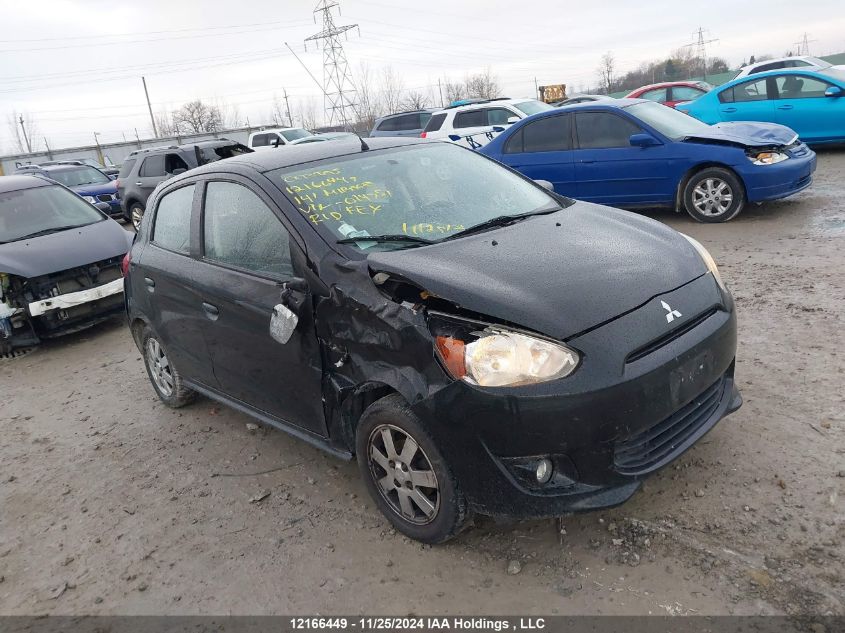 2014 Mitsubishi Mirage Es VIN: ML32A4HJ6EH014751 Lot: 12166449