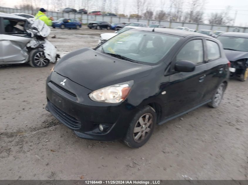 2014 Mitsubishi Mirage Es VIN: ML32A4HJ6EH014751 Lot: 12166449