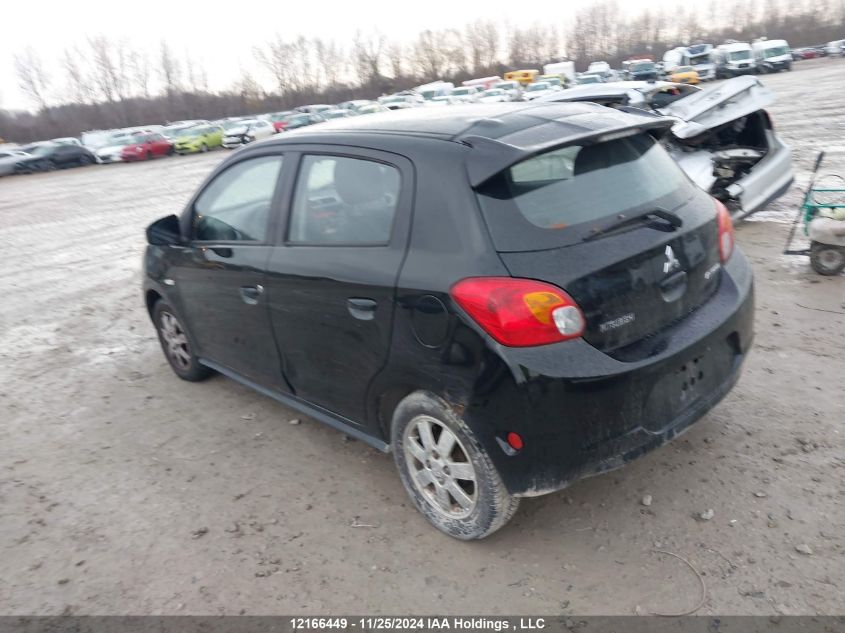 2014 Mitsubishi Mirage Es VIN: ML32A4HJ6EH014751 Lot: 12166449