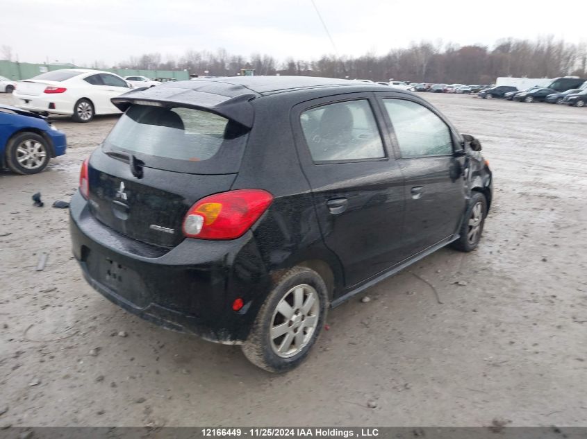 2014 Mitsubishi Mirage Es VIN: ML32A4HJ6EH014751 Lot: 12166449