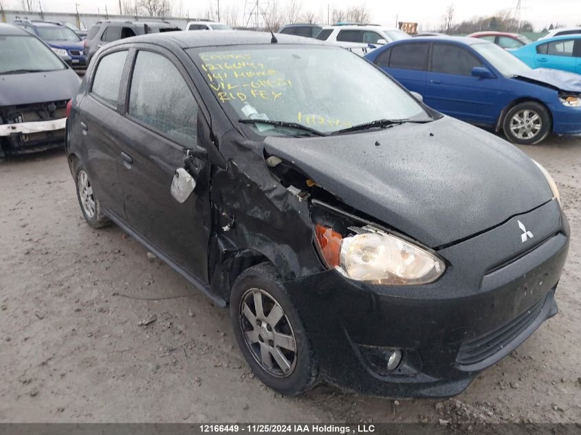 2014 Mitsubishi Mirage Es VIN: ML32A4HJ6EH014751 Lot: 12166449