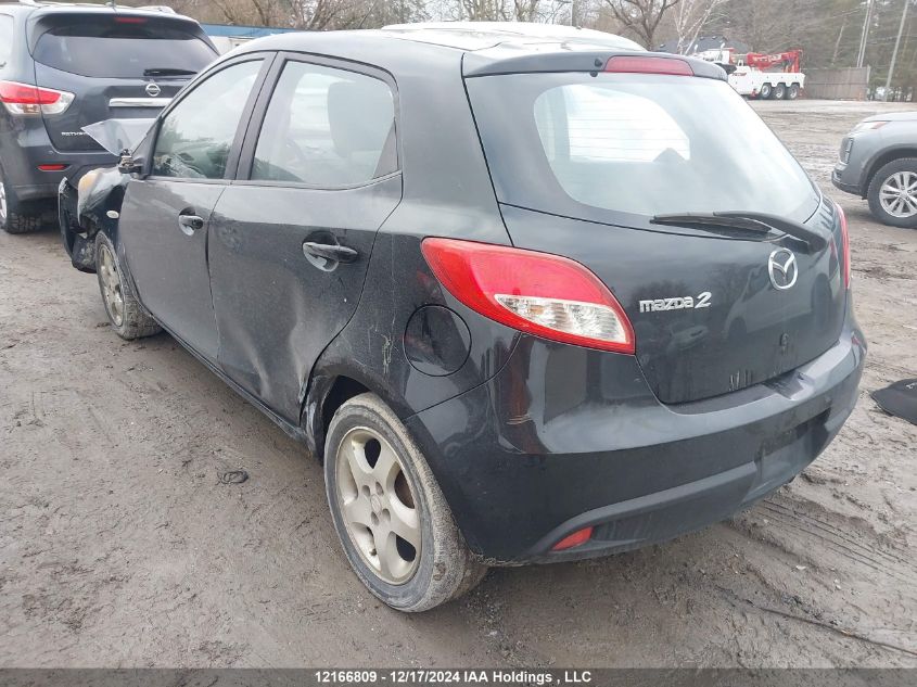 2013 Mazda Mazda2 VIN: JM1DE1KY4D0162618 Lot: 12166809