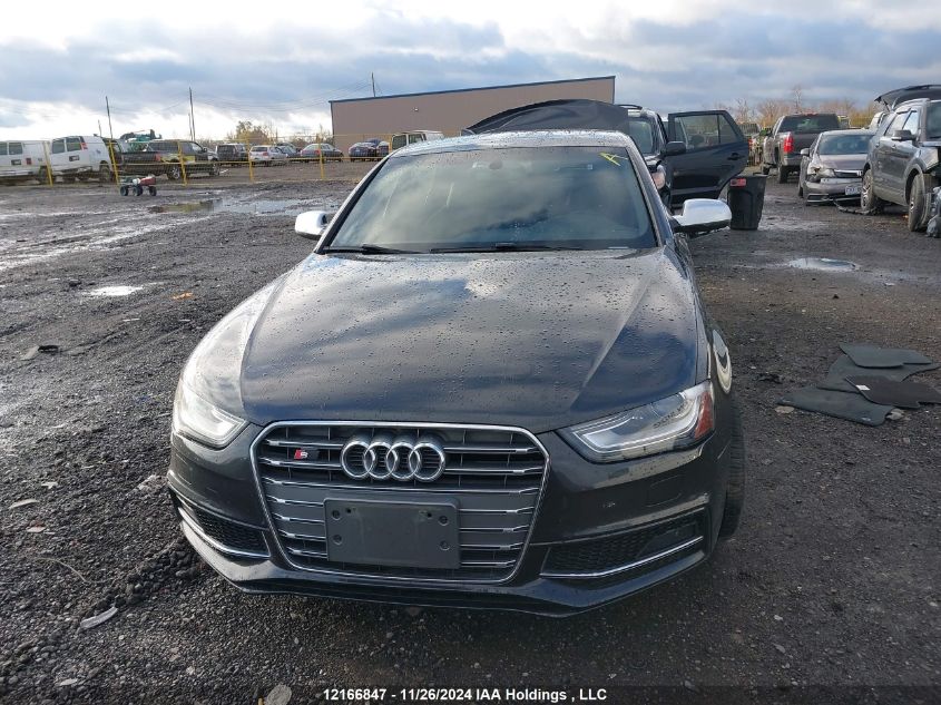 2013 Audi S4 VIN: WAUFGCFL7DA196217 Lot: 12166847