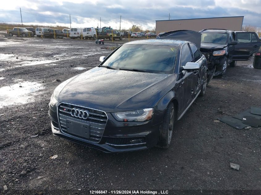 2013 Audi S4 VIN: WAUFGCFL7DA196217 Lot: 12166847