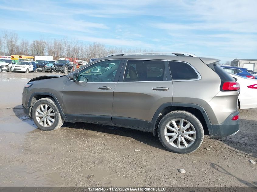 2016 Jeep Cherokee Limited VIN: 1C4PJMDS0GW221619 Lot: 12166946