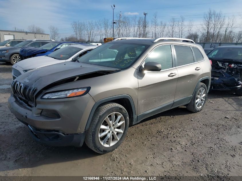 2016 Jeep Cherokee Limited VIN: 1C4PJMDS0GW221619 Lot: 12166946