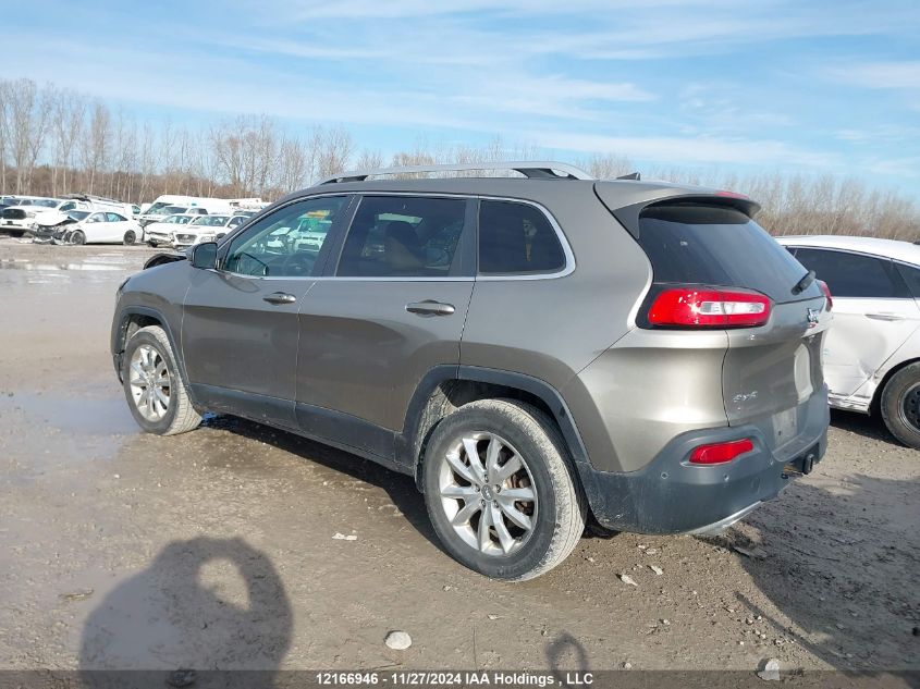 2016 Jeep Cherokee Limited VIN: 1C4PJMDS0GW221619 Lot: 12166946