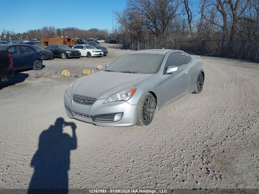 2010 Hyundai Genesis Coupe 2.0T VIN: KMHHT6KDXAU017147 Lot: 12167093