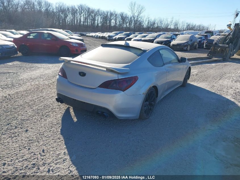 2010 Hyundai Genesis Coupe 2.0T VIN: KMHHT6KDXAU017147 Lot: 12167093