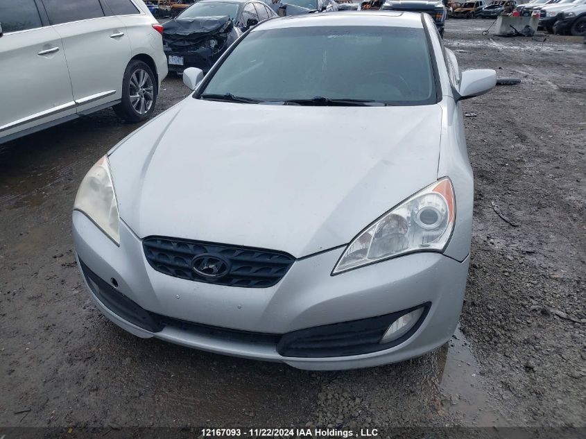 2010 Hyundai Genesis Coupe 2.0T VIN: KMHHT6KDXAU017147 Lot: 12167093