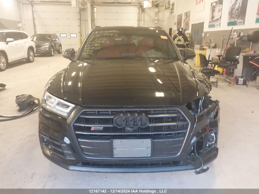 2018 Audi Sq5 VIN: WA1C4AFY7J2179013 Lot: 12167142