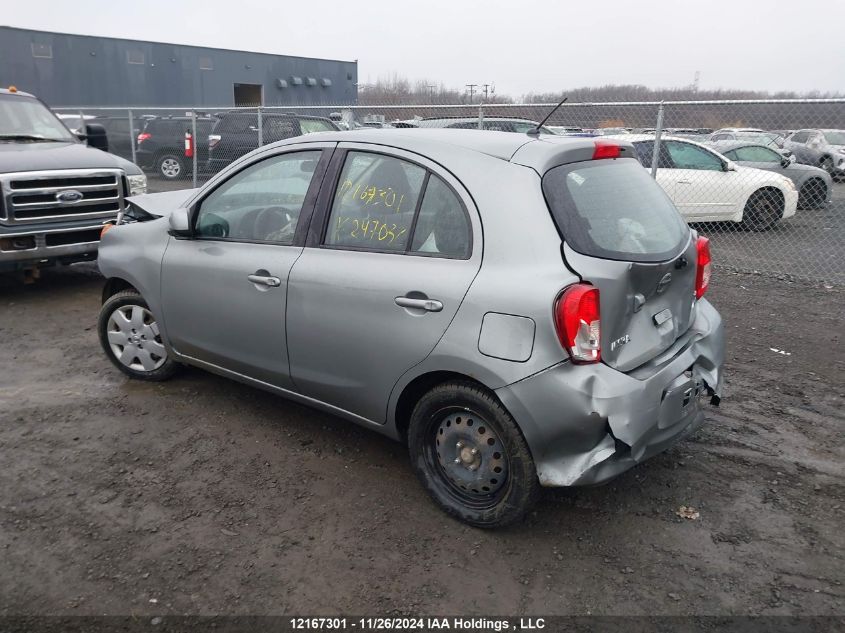 2015 Nissan Micra VIN: 3N1CK3CP7FL247032 Lot: 12167301