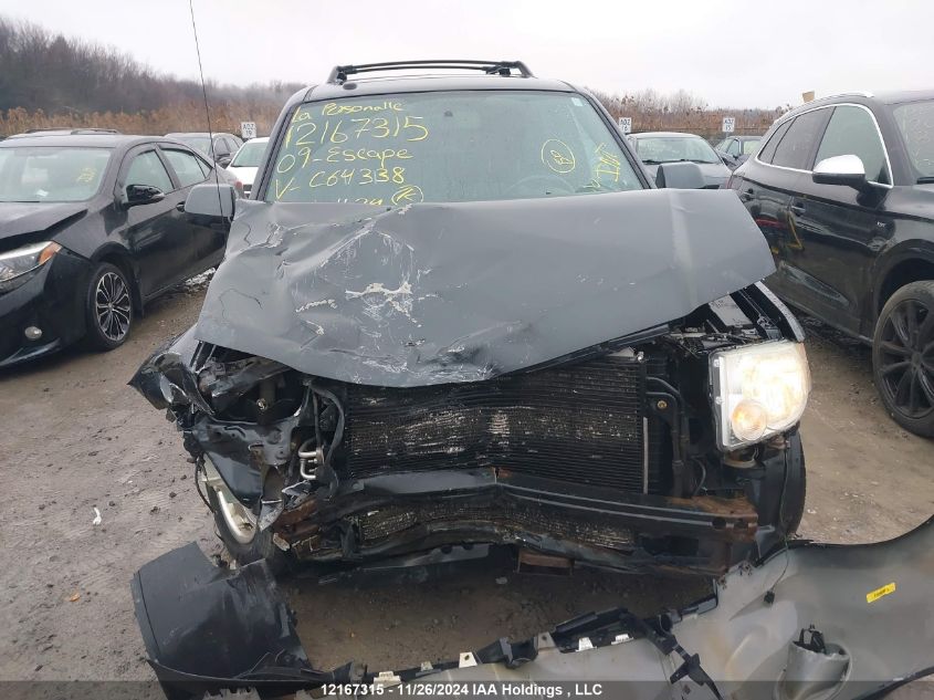 2009 Ford Escape VIN: 1FMCU94G39KC64338 Lot: 12167315