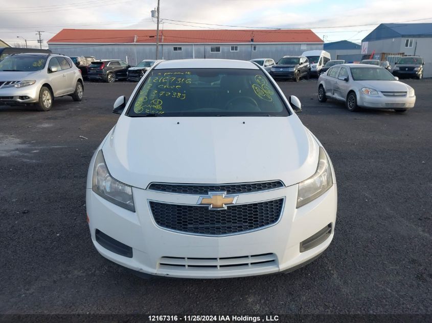 2012 Chevrolet Cruze Lt VIN: 1G1PF5SCXC7372385 Lot: 12167316