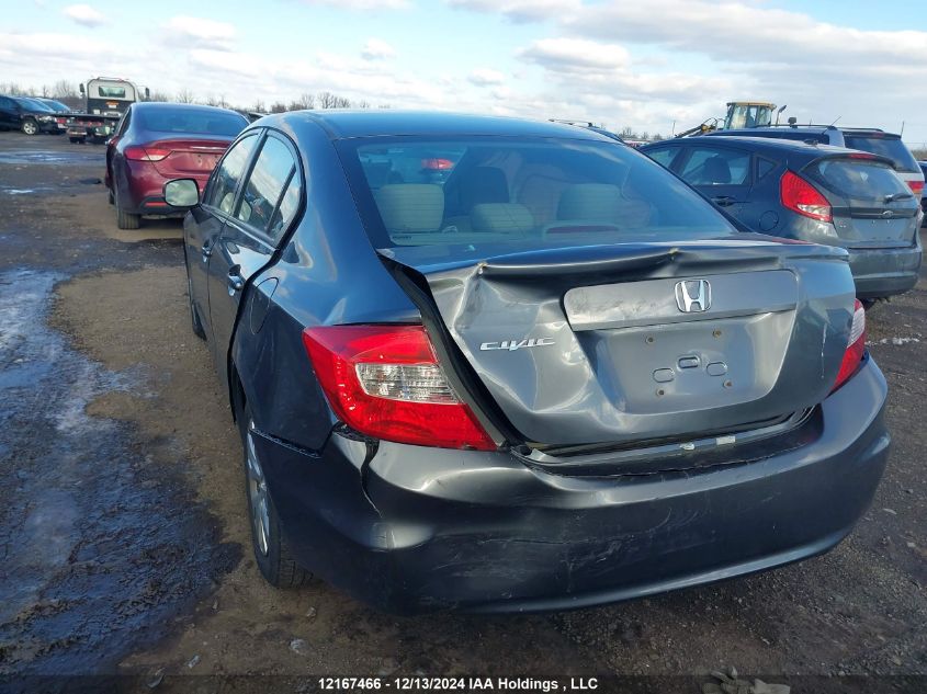 2012 Honda Civic Sdn VIN: 2HGFB2F43CH104509 Lot: 12167466