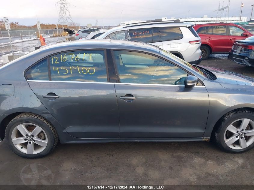 2013 Volkswagen Jetta Tdi VIN: 3VWDL7AJXDM451400 Lot: 12167614