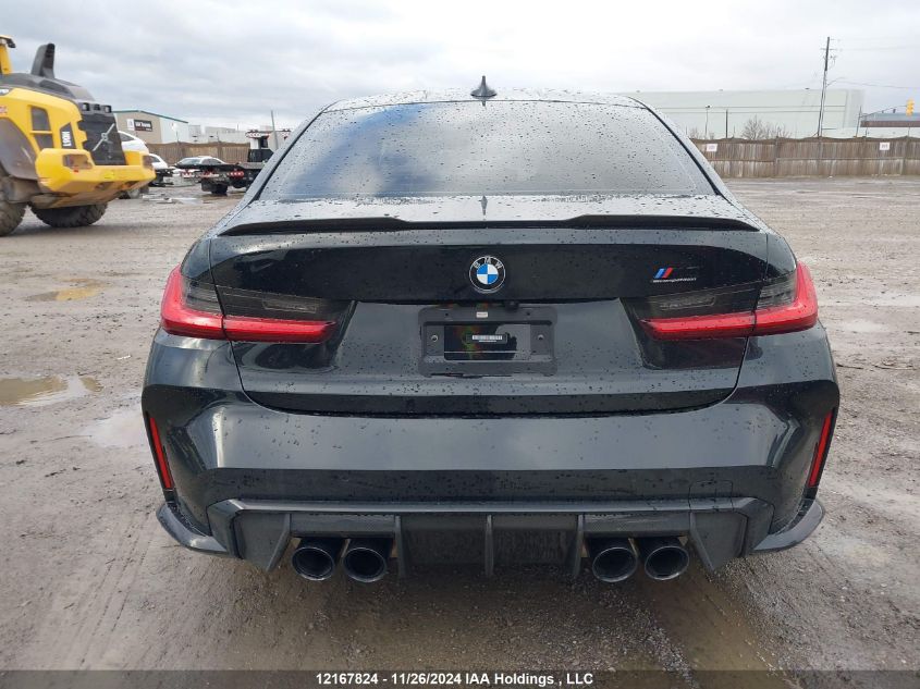 2021 BMW M3 VIN: WBS33AY0XMFK64143 Lot: 12167824