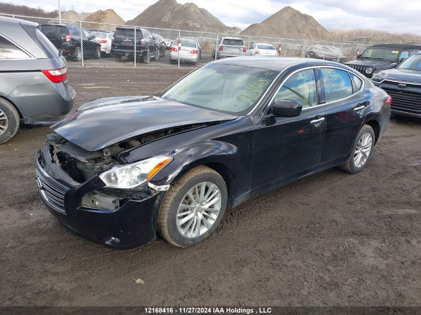 2011 Infiniti M37 VIN: JN1BY1AR3BM374511 Lot: 12168416