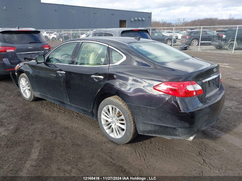 2011 Infiniti M37 VIN: JN1BY1AR3BM374511 Lot: 12168416