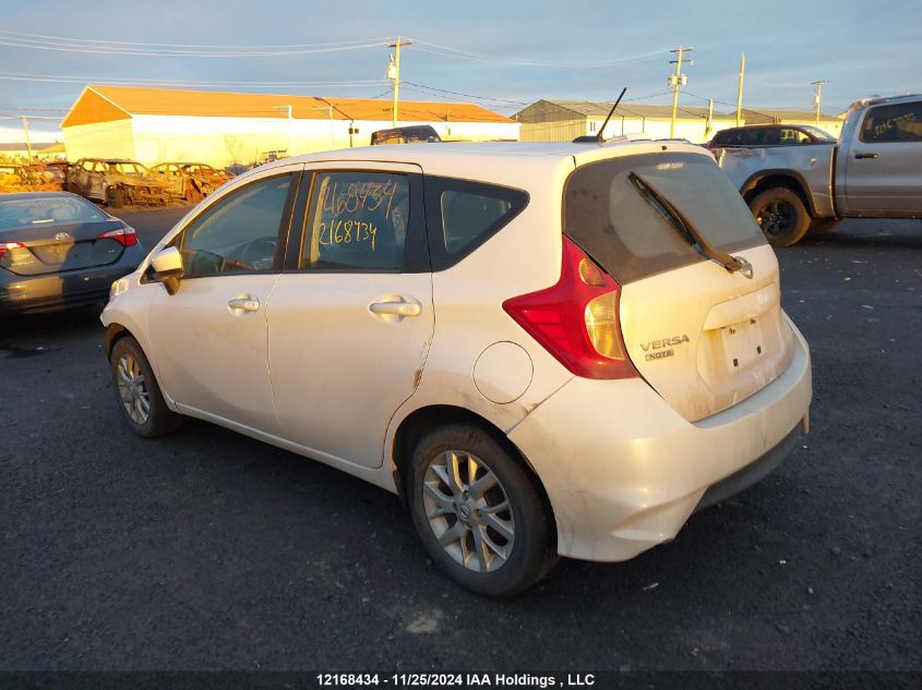 2017 Nissan Versa Note S/S Plus/Sv/Sl/Sr VIN: 3N1CE2CP1HL381880 Lot: 12168434