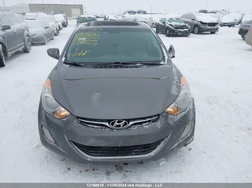 2012 Hyundai Elantra Gls/Limited VIN: 5NPDH4AE1CH125060 Lot: 12168619