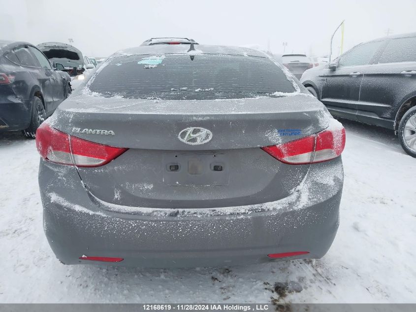 2012 Hyundai Elantra Gls/Limited VIN: 5NPDH4AE1CH125060 Lot: 12168619