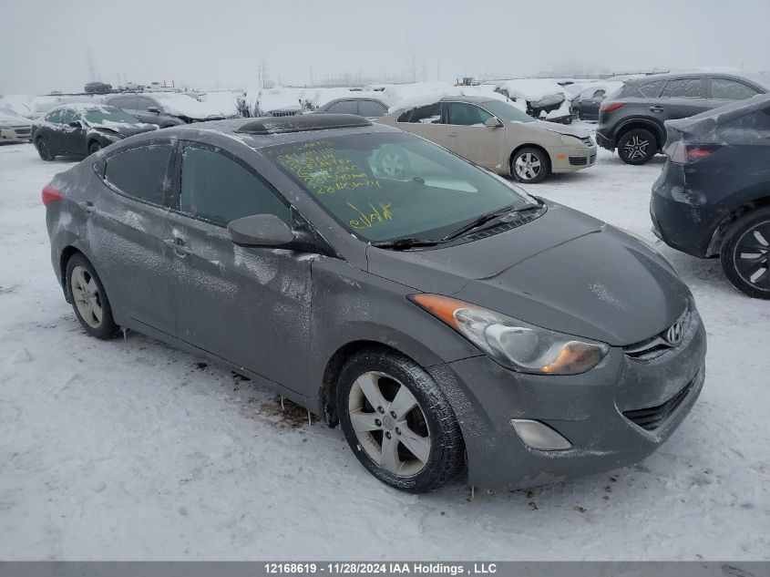 2012 Hyundai Elantra Gls/Limited VIN: 5NPDH4AE1CH125060 Lot: 12168619