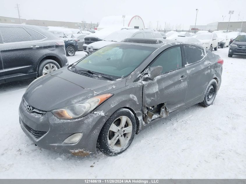 2012 Hyundai Elantra Gls/Limited VIN: 5NPDH4AE1CH125060 Lot: 12168619