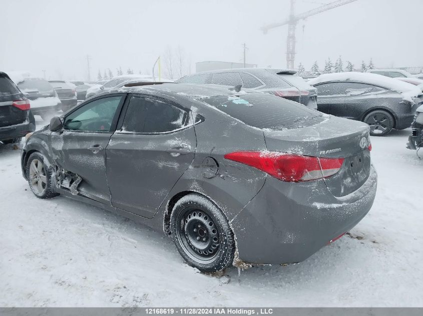 2012 Hyundai Elantra Gls/Limited VIN: 5NPDH4AE1CH125060 Lot: 12168619