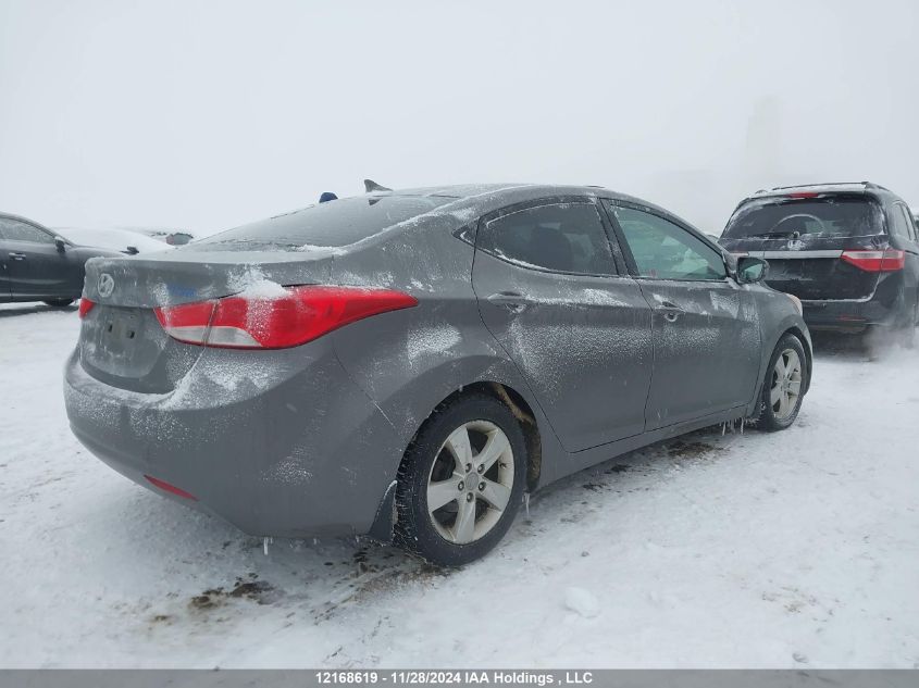 2012 Hyundai Elantra Gls/Limited VIN: 5NPDH4AE1CH125060 Lot: 12168619