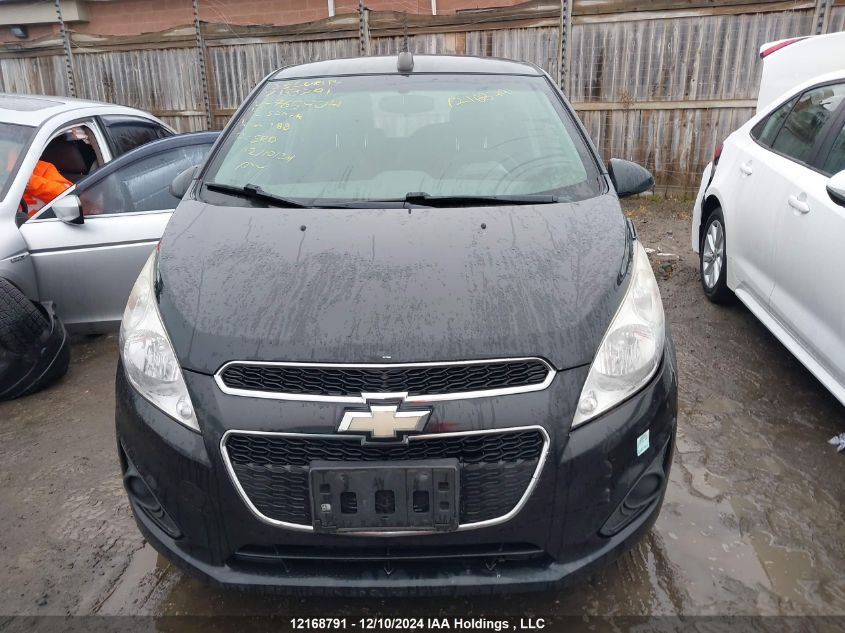 2015 Chevrolet Spark VIN: KL8CD6S99FC765904 Lot: 12168791