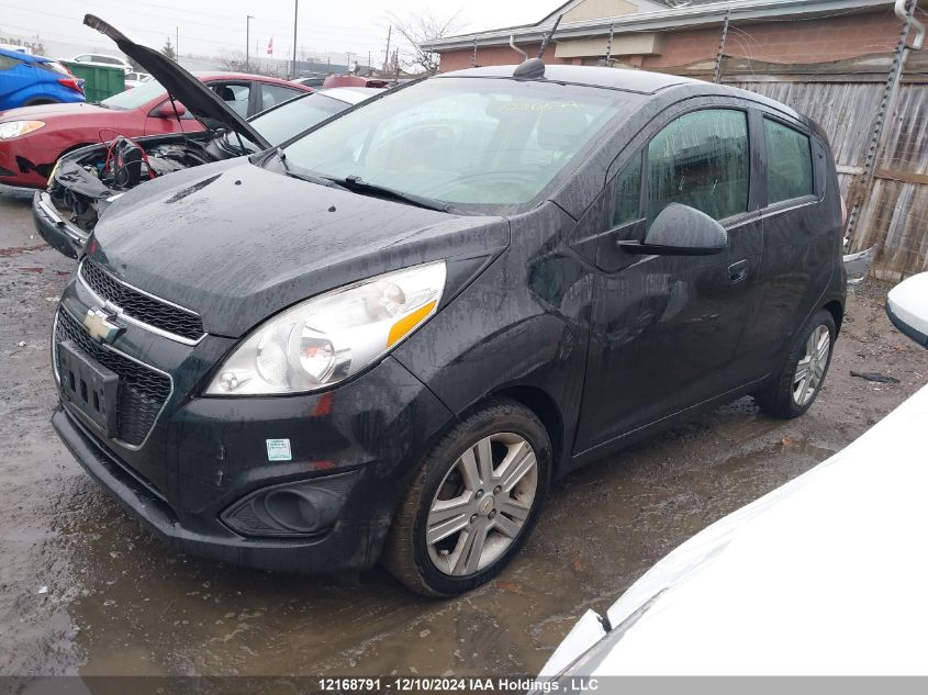 2015 Chevrolet Spark VIN: KL8CD6S99FC765904 Lot: 12168791