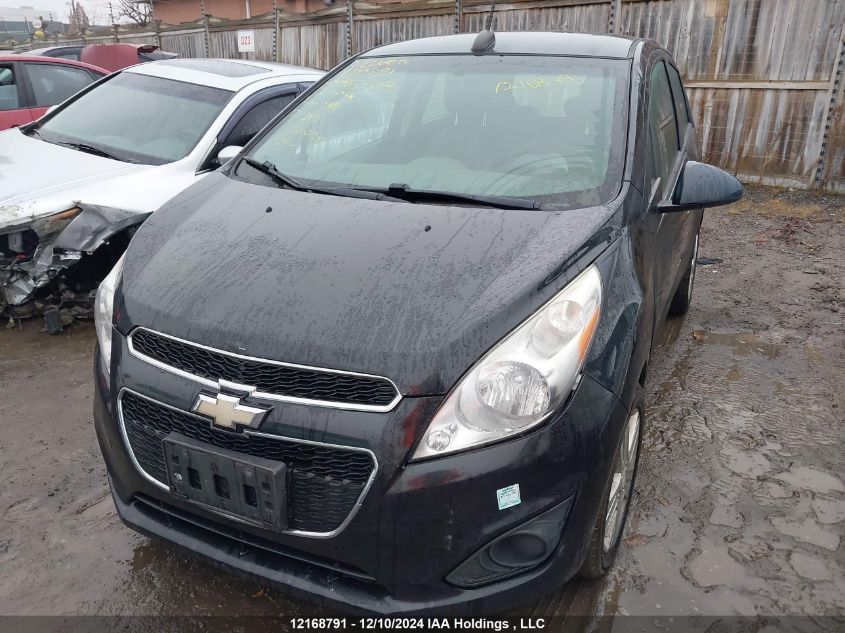 2015 Chevrolet Spark VIN: KL8CD6S99FC765904 Lot: 12168791