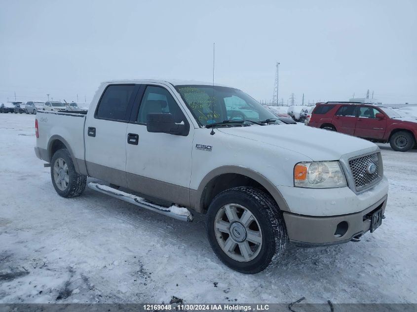 2006 Ford F150 Supercrew VIN: 1FTPW14546FB53415 Lot: 12169048