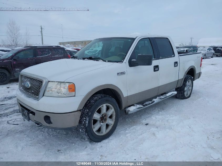 2006 Ford F150 Supercrew VIN: 1FTPW14546FB53415 Lot: 12169048