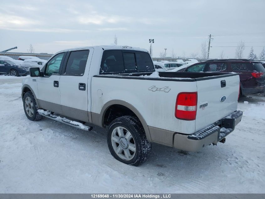 2006 Ford F150 Supercrew VIN: 1FTPW14546FB53415 Lot: 12169048