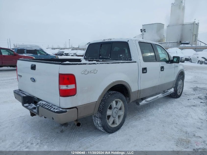 2006 Ford F150 Supercrew VIN: 1FTPW14546FB53415 Lot: 12169048