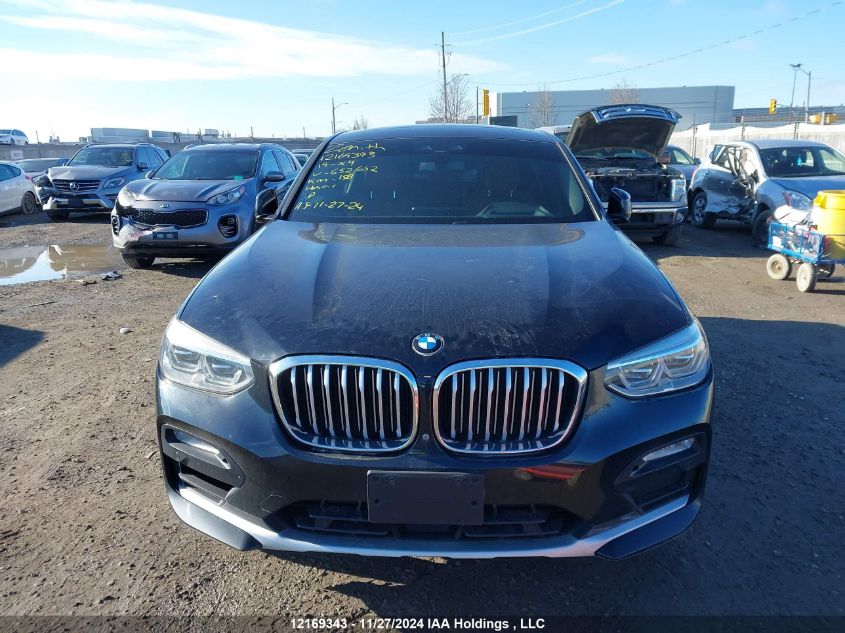 2019 BMW X4 VIN: 5UXUJ3C5XKLG52652 Lot: 12169343